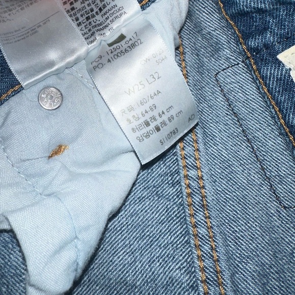 LEVIS STRAIGHT FIT JEANS - Picture 6 of 6